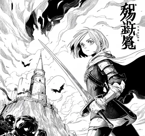 日常与治愈方向漫画条目封面，画面为午后天台的两人对坐